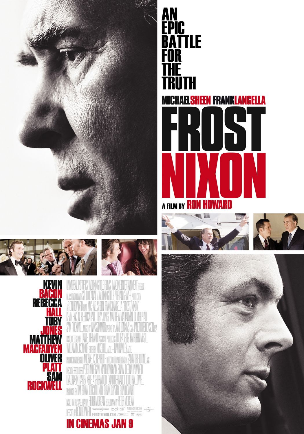 Película: “El desafío: Frost contra Nixon”