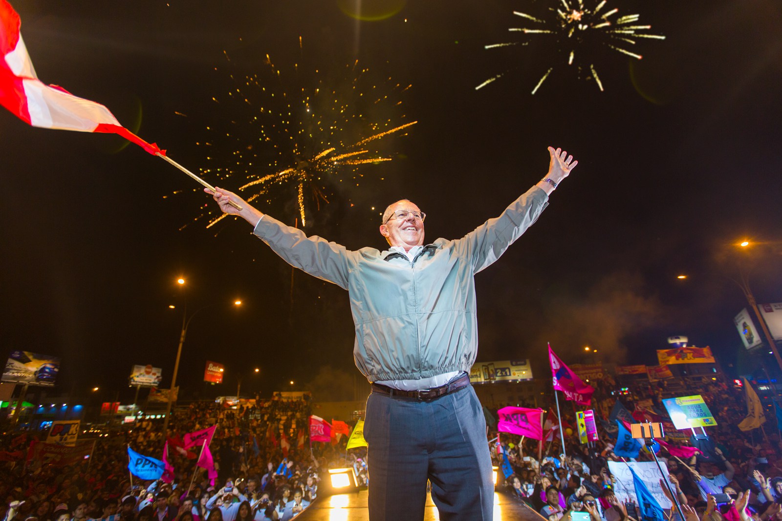 PPK, un presidente con suerte