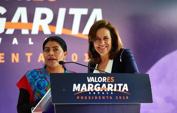 Margarita Zavala renuncia en México ¿Falta de efectiva competitividad?