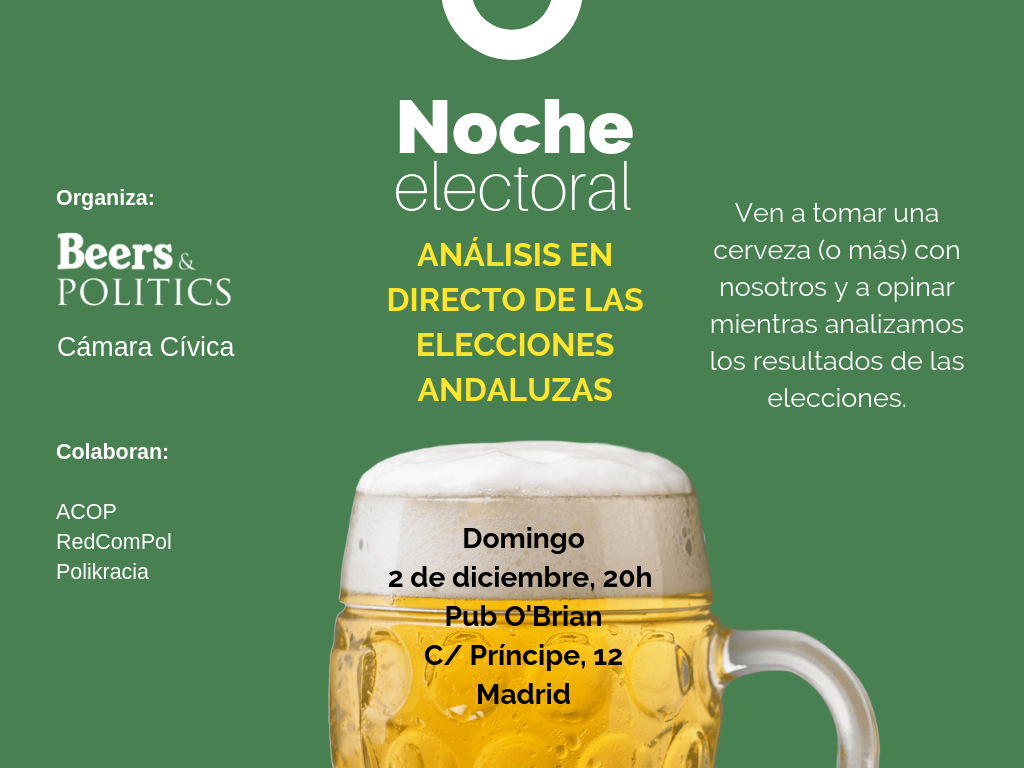 Noche electoral «Elecciones andaluzas 2018» en Madrid