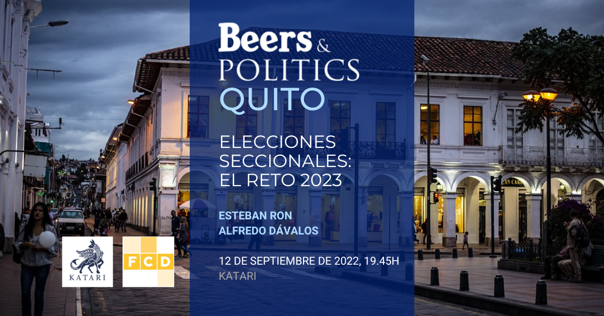 Elecciones Seccionales: El Reto 2023 - Beers&Politics