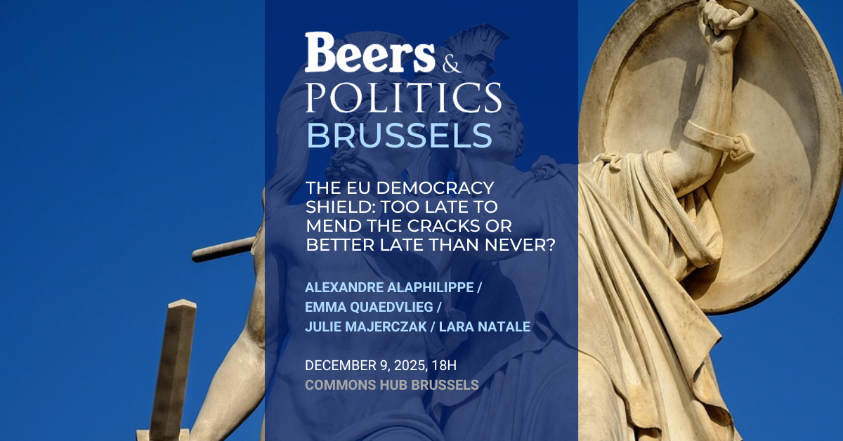 The EU Democracy Shield: Too late to mend the cracks or better late than never?